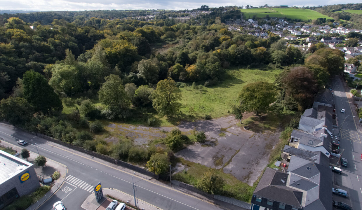 Aerial View East Cliff Road