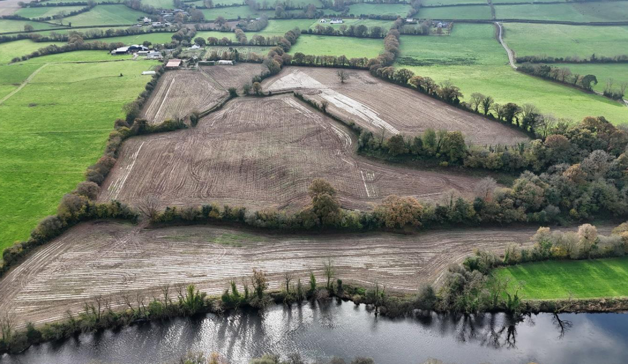 12.79 Hectares of Lands at Ballymaclawrence, Fermoy, Co Cork, Folio C76537F 15.11.2024 Drone-10